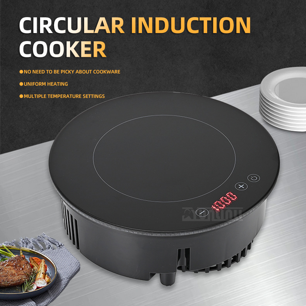Induction Cooker Commercial - Commercial Induction Cooker Circular ฝัง Panela