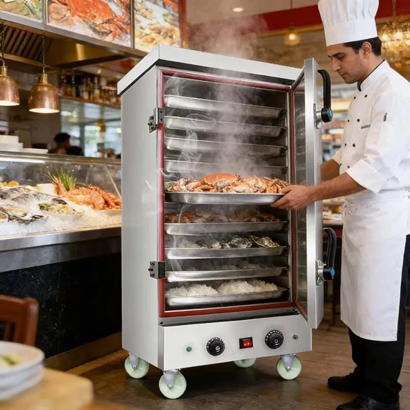 Commercial Kitchen Usa - อุปกรณ์ครัวเชิงพาณิชย์ เครื่องนึ่งอาหารแก๊ส เครื่องนึ่งข้าวอุตสาหกรรม เครื่องนึ่งข้าวแบบม้วน สแตนเลส