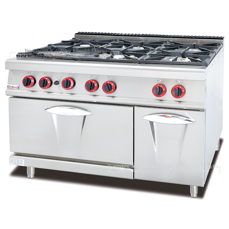 Commercial Kitchen Usa - เตาแก๊สเชิงพาณิชย์ Jie Guan GH-797A แบบตั้งพื้น หัวเตา