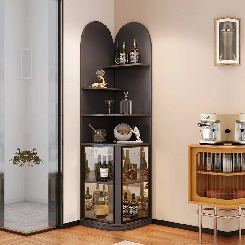 Wall Shelf Commercial Kitchen - ผนังบาร์ตู้เปิดตู้เหล็กวิสกี้โลหะห้องเก็บเหล้าชั้นวาง Modern Home แบบพกพาห้องครัวหรูหราตู้โชว์