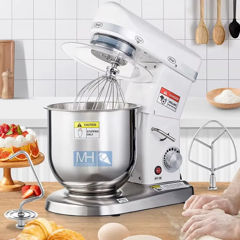 Commercial Kitchen Parts & Service - เครื่องผสมอาหารอเนกประสงค์สำหรับร้านเบเกอรี่ ขนาดใหญ่ 3 in 1 แบบไฟฟ้า