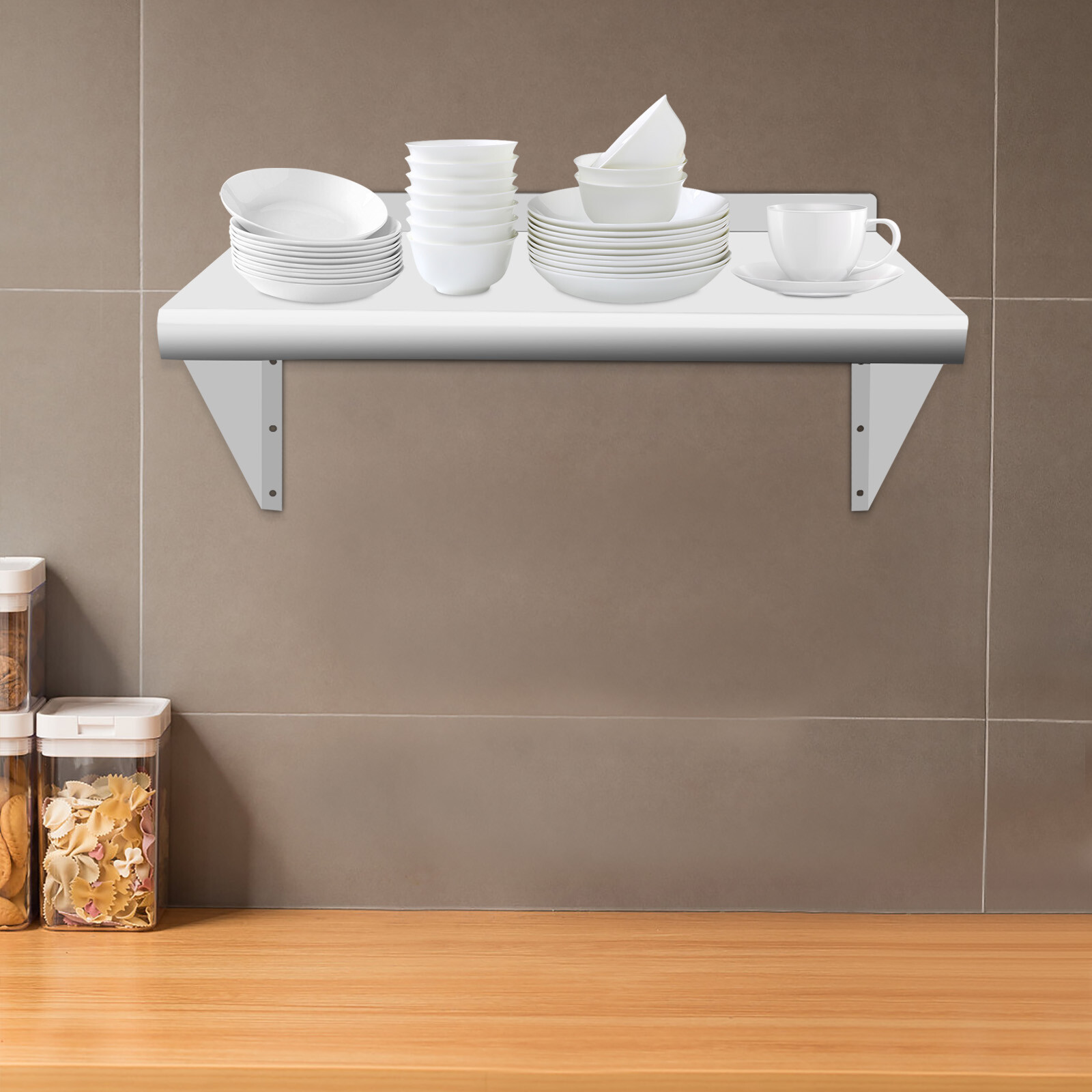 ชั้นวางของในครัวเชิงพาณิชย์ขนา - Wall Shelf Commercial Kitchen บทวิจารณ์และราคา