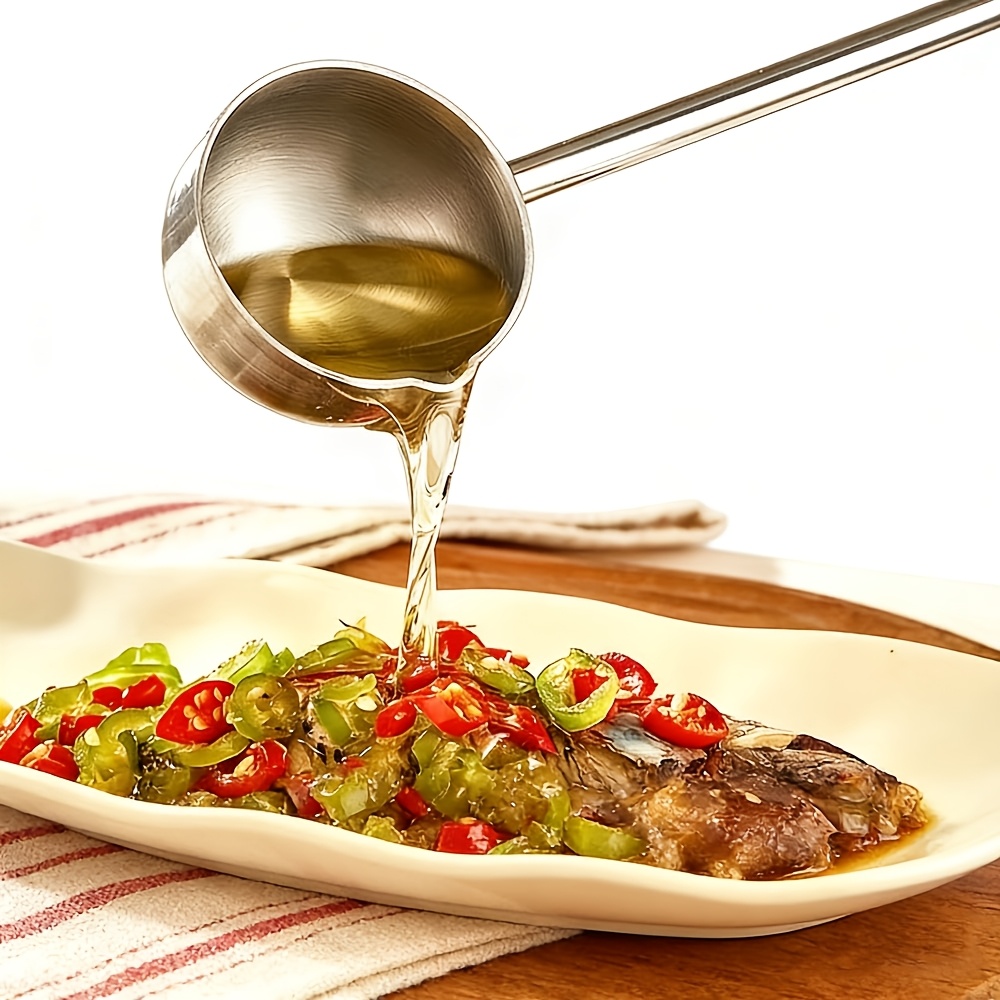 ช้อนตักน้ำมันร้อนสแตนเลส 304 ด - Commercial Kitchen Utensils บทวิจารณ์และราคา