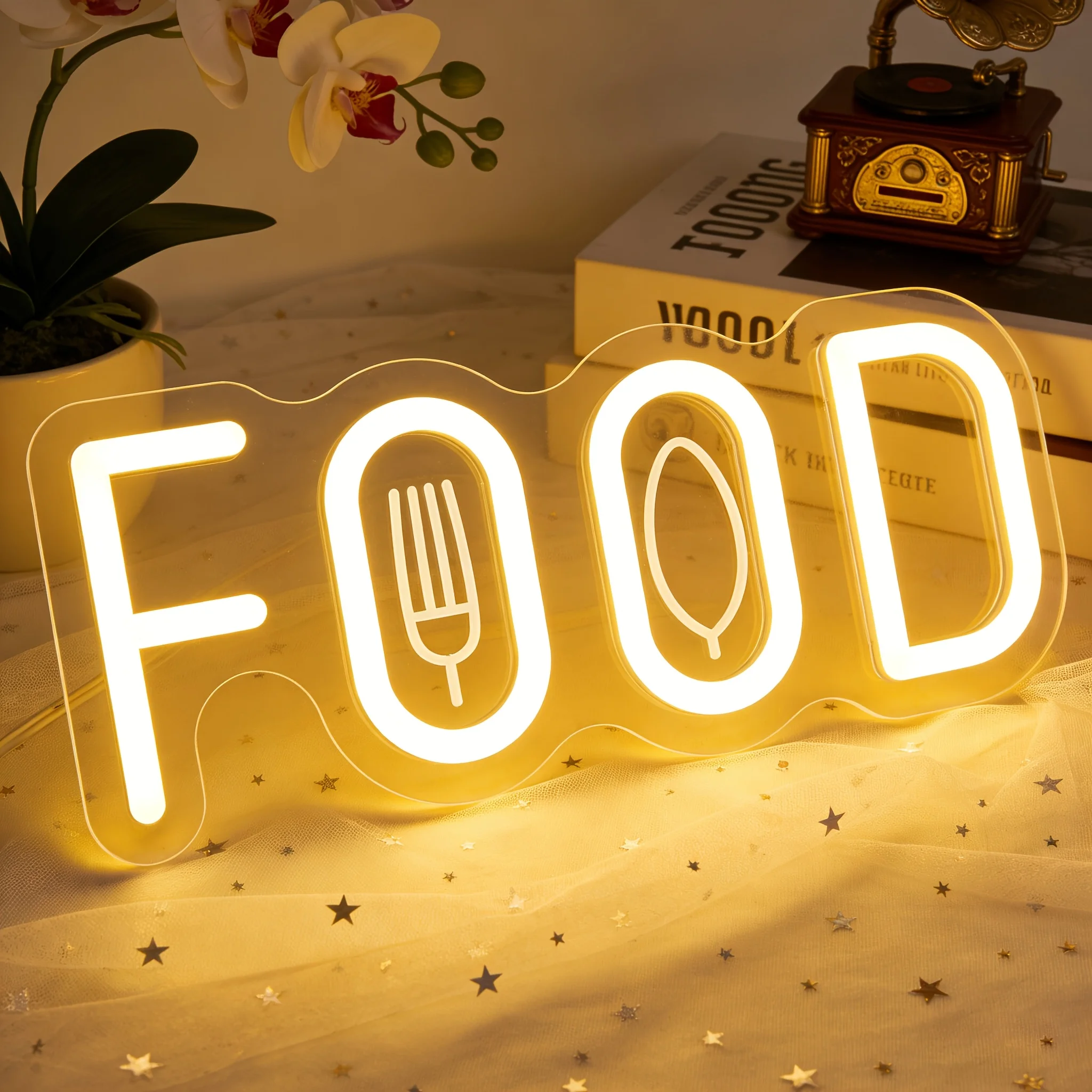 ป้ายไฟนีออนรูปอาหารสำหรับร้านอ - Commercial Kitchen Windows บทวิจารณ์และราคา