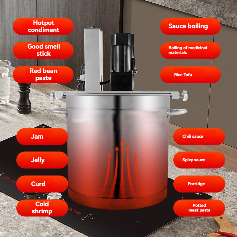 เครื่องผสมอาหารอัตโนมัติ 40 ลิ - Induction Cooker Commercial บทวิจารณ์และราคา