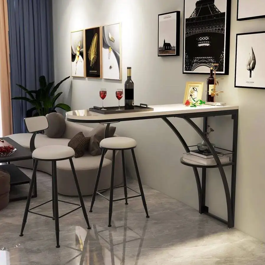 # โต๊ะบาร์โลหะไม้แข็งแรง ทนทาน - Commercial Kitchen Small Space บทวิจารณ์และราคา