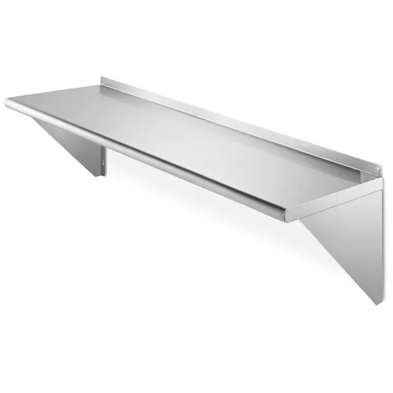 ชั้นวางของติดผนังแบบลอยตัวสำหร - Wall Shelf Commercial Kitchen บทวิจารณ์และราคา