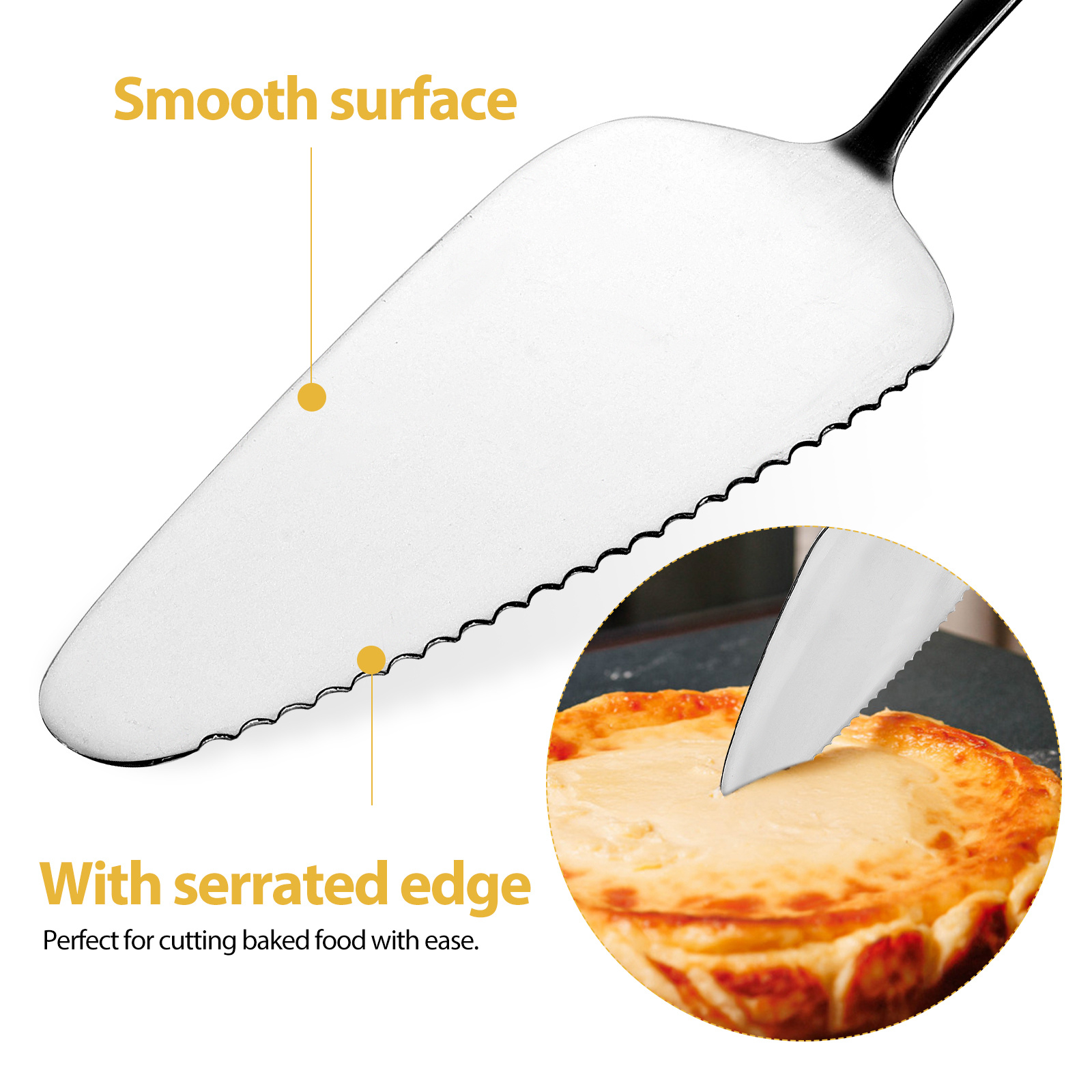 ชุดอุปกรณ์ตักเค้ก 2 ชิ้น ทำจาก - Commercial Kitchen Utensils บทวิจารณ์และราคา