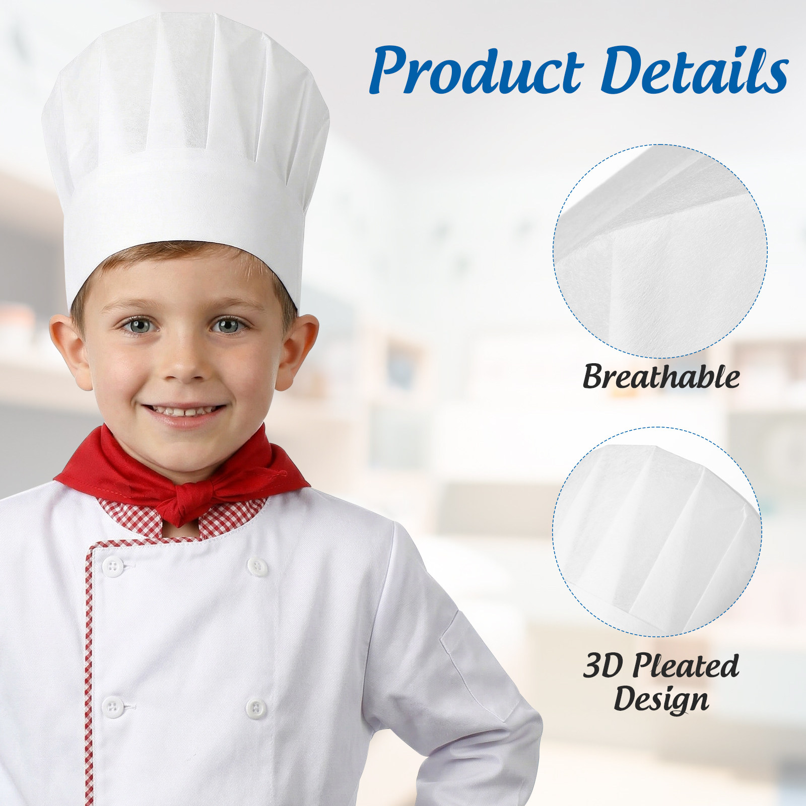 20 ชิ้น หมวกกระดาษเชฟสำหรับเด็ - Commercial Kitchen Utensils บทวิจารณ์และราคา