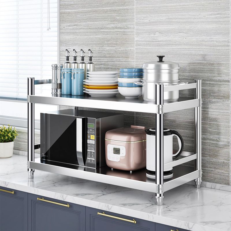 ชั้นวางของในครัวสแตนเลสแบบปรับ - Commercial Kitchen Small Space บทวิจารณ์และราคา