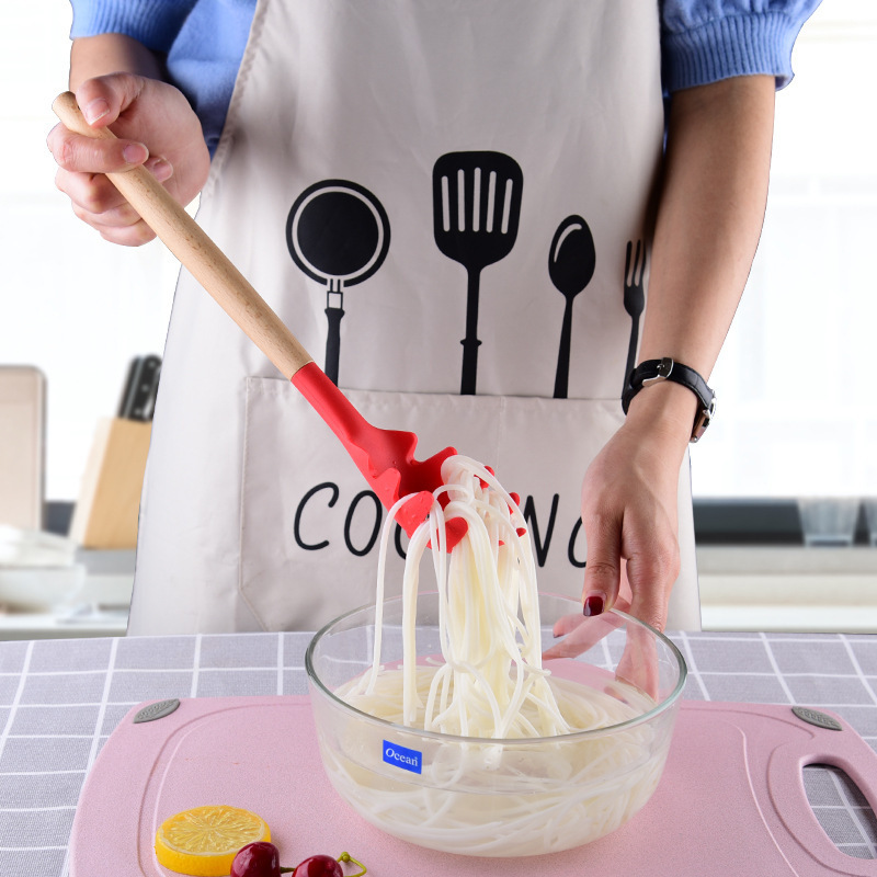ที่ตักบะหมี่ซิลิโคน ช้อนตักสปา - Commercial Kitchen Utensils บทวิจารณ์และราคา
