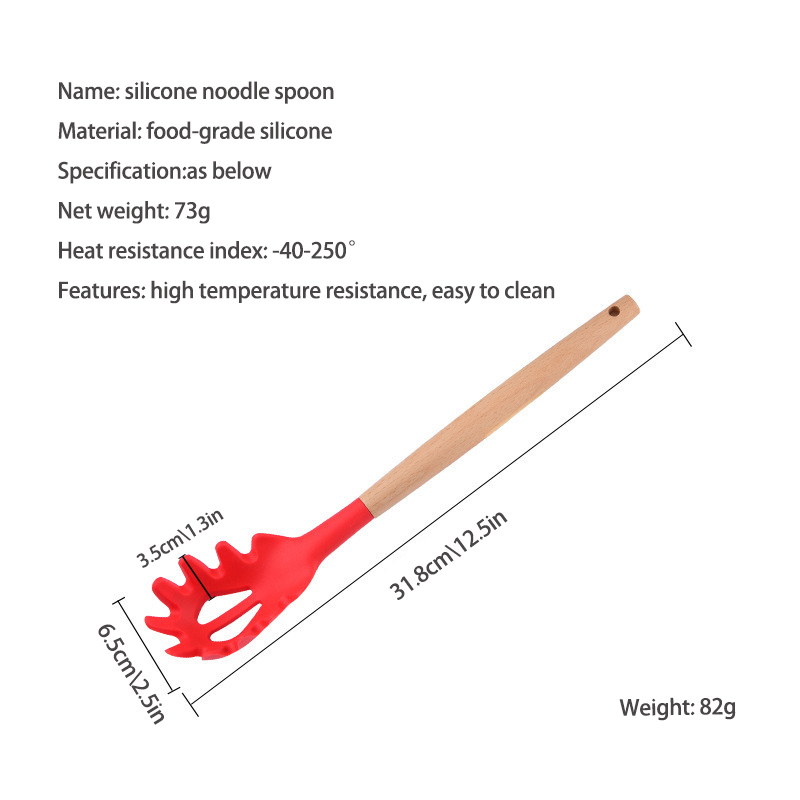 ที่ตักบะหมี่ซิลิโคน ช้อนตักสปา - Commercial Kitchen Utensils บทวิจารณ์และราคา