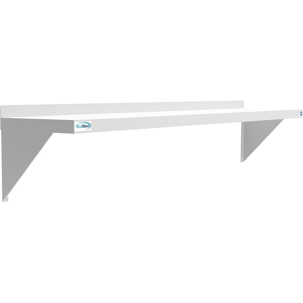 ชั้นวางติดผนังสแตนเลสเกรดอุตสา - Wall Shelf Commercial Kitchen บทวิจารณ์และราคา
