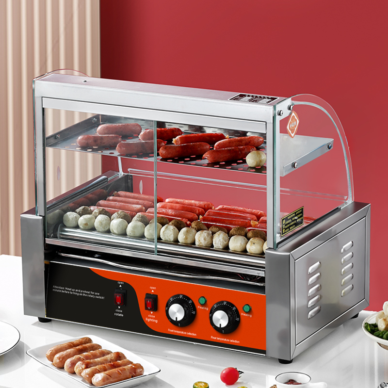 เครื่องย่างไส้กรอกและฮอทดอกสแต - Commercial Kitchen Grill บทวิจารณ์และราคา