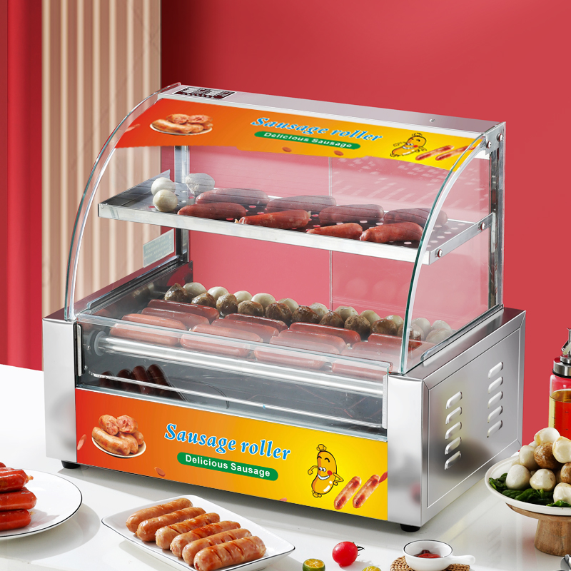 เครื่องย่างไส้กรอกและฮอทดอกสแต - Commercial Kitchen Grill บทวิจารณ์และราคา