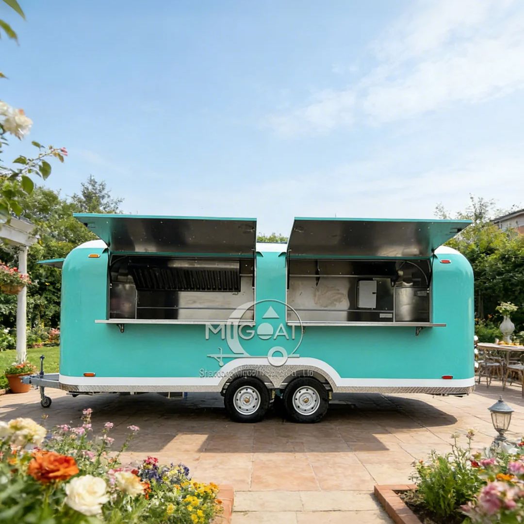 รถพ่วงขายอาหารเคลื่อนที่เชิงพา - Commercial Kitchen Windows บทวิจารณ์และราคา