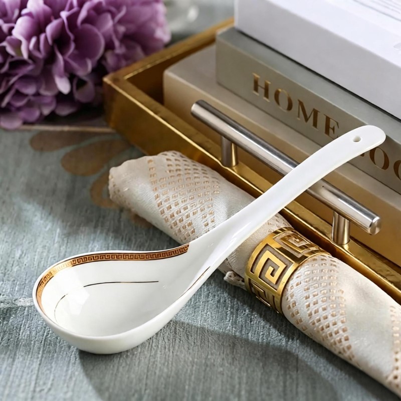 ทัพพีซุปกระดูกจีน ช้อนใหญ่ ช้อ - Commercial Kitchen Utensils บทวิจารณ์และราคา