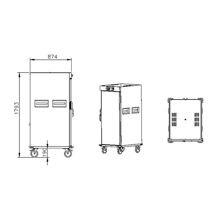 ตู้เก็บอาหารอุ่นร้อนแบบดิจิตอล - Commercial Kitchen Usa บทวิจารณ์และราคา