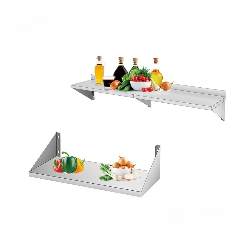 ชั้นวางหม้อติดผนังสำหรับใช้งาน - Wall Shelf Commercial Kitchen บทวิจารณ์และราคา