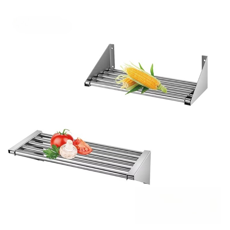 ชั้นวางหม้อติดผนังสำหรับใช้งาน - Wall Shelf Commercial Kitchen บทวิจารณ์และราคา
