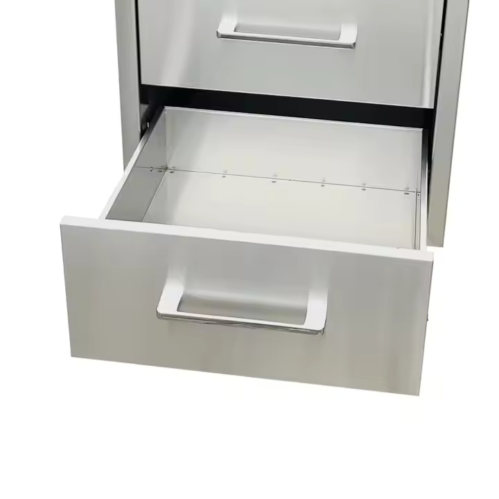 ตู้ครัวกลางแจ้งแบบมีลิ้นชัก 2  - Commercial Kitchen Grill บทวิจารณ์และราคา