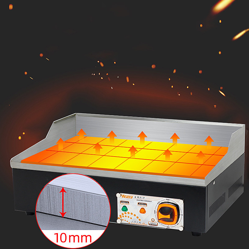 เตาเทปปันยากิไฟฟ้า สเตนเลส ขนา - Commercial Kitchen Grill บทวิจารณ์และราคา