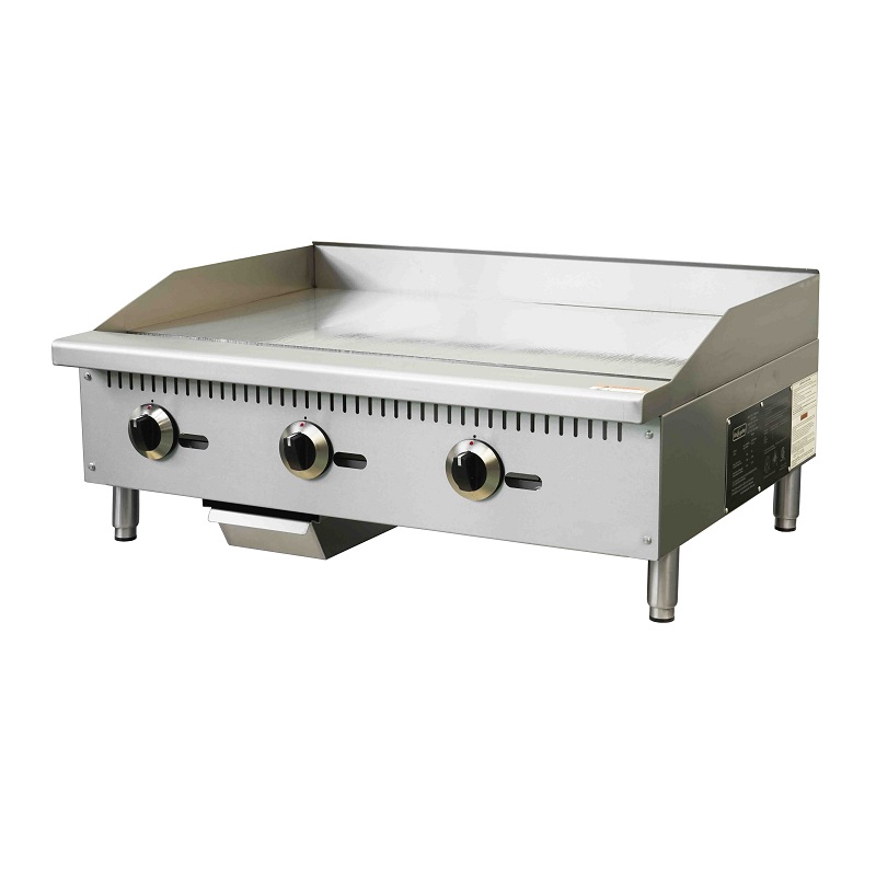 เตากริลล์แบบแบนขนาด 36 นิ้ว 3  - Commercial Kitchen Grill บทวิจารณ์และราคา