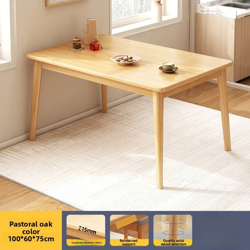 โต๊ะอาหารขาไม้เนื้อแข็งสำหรับพ - Commercial Kitchen Small Space บทวิจารณ์และราคา