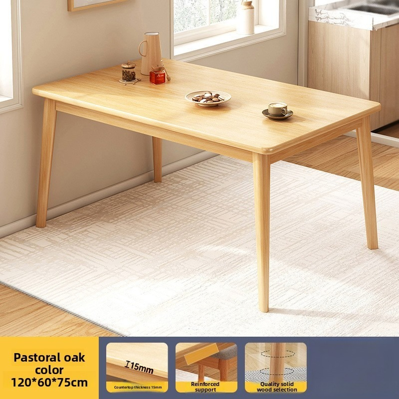 โต๊ะอาหารขาไม้เนื้อแข็งสำหรับพ - Commercial Kitchen Small Space บทวิจารณ์และราคา