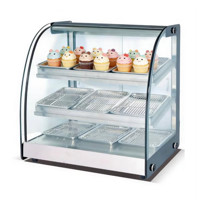ตู้โชว์อาหารไฟฟ้าแบบโค้ง ทำจาก - Commercial Kitchen Parts & Service บทวิจารณ์และราคา